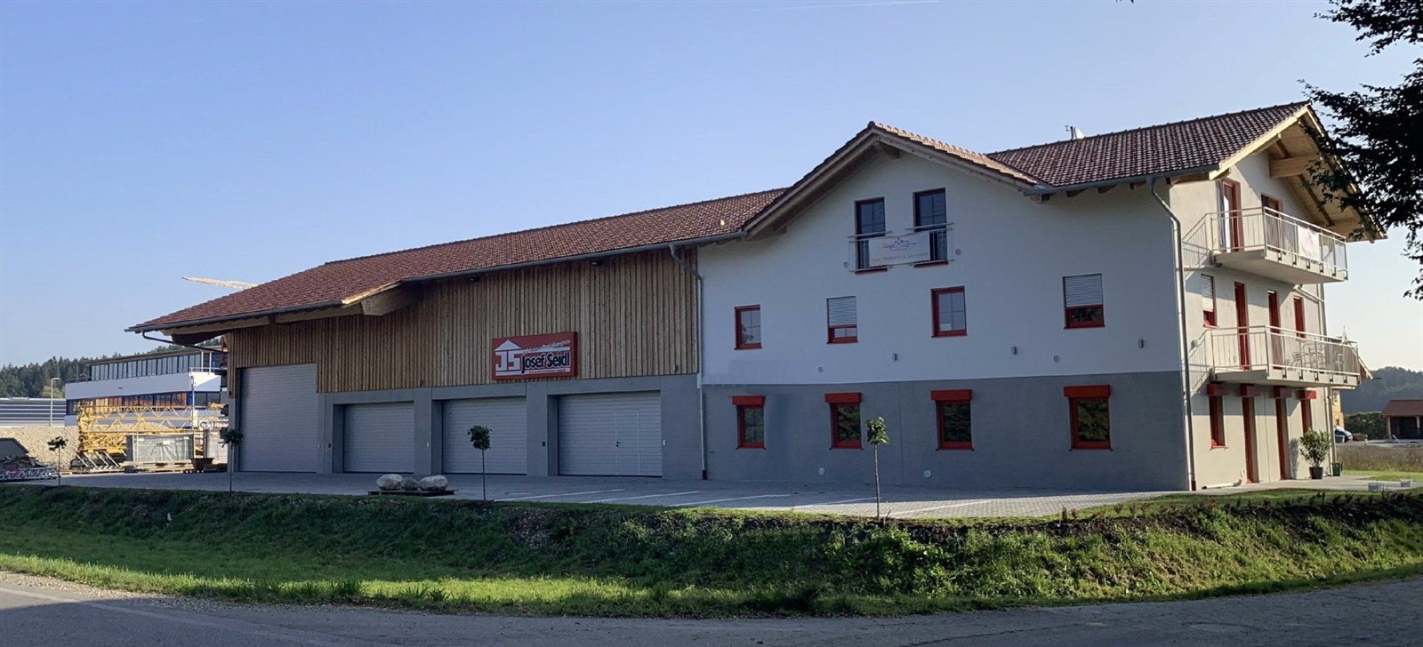 Firmengebäude der Josef Seidl Bauunternehmen GmbH in Ascholding